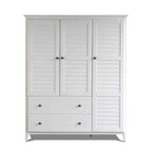 Grain Wood Furniture Greenport Solid Wood 3-door Armoire
