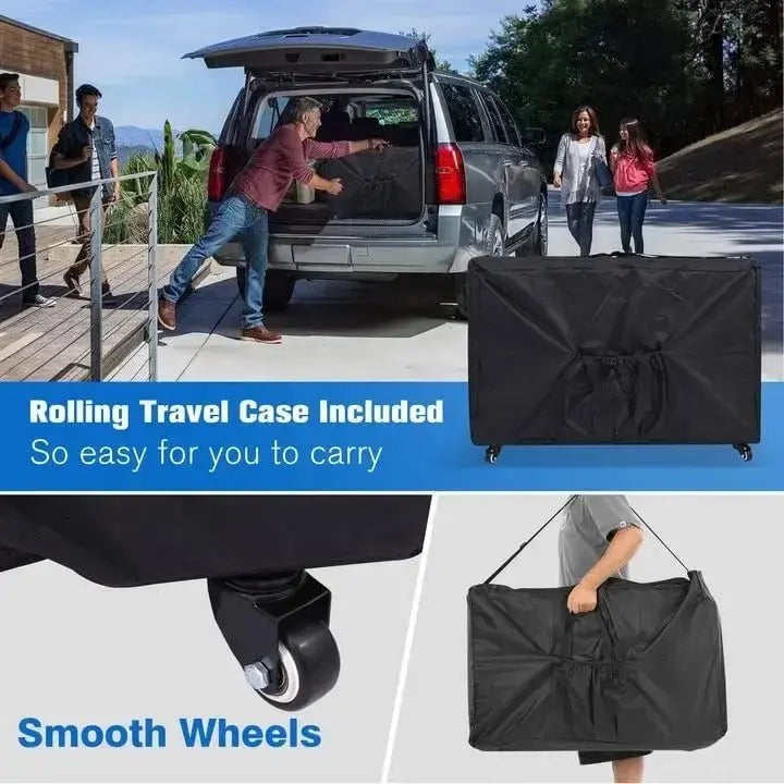 Massage Table 84 Inches Long Portable with Carry Case Table