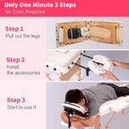 Massage Table 84 Inches Long Portable with Carry Case Table