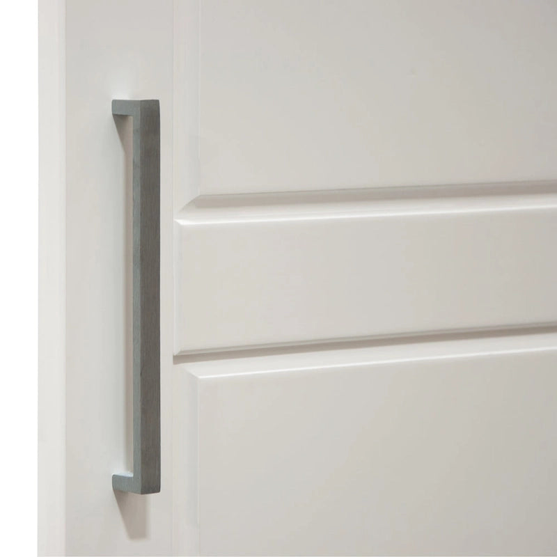 Palace Imports 100% Solid Wood Cosmo 3-Door Wardrobe Armoire with Solid Wood or Mirrored Doors