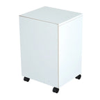 HOMCOM 24 Mobile Printer Cart with 2 Drawers, White