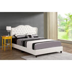 Joy Jewel Tufted Upholstered Bed