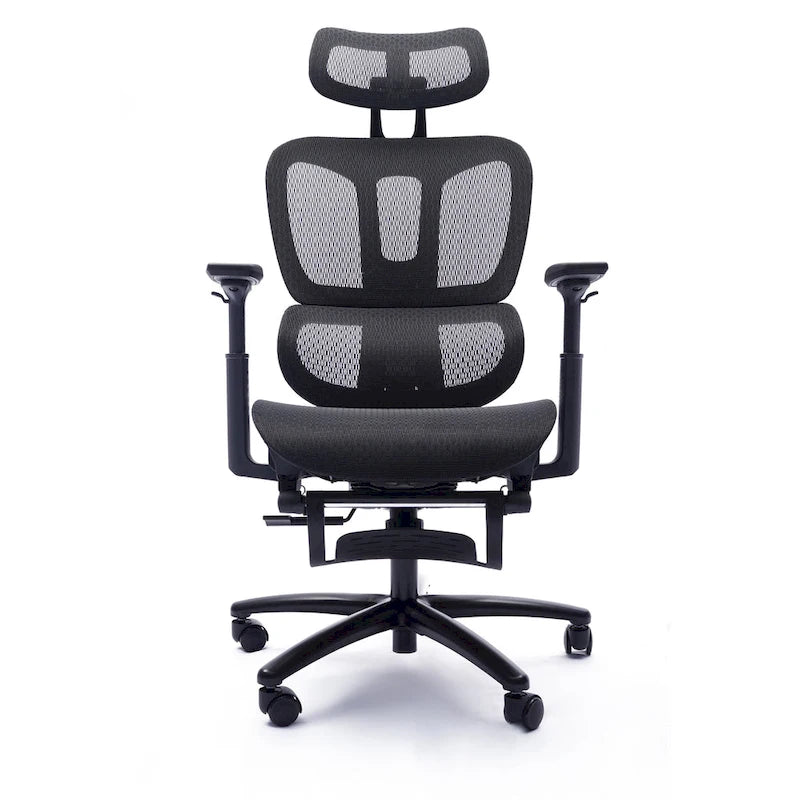 Sealy Huxley Ergonomic High-Back Mesh Office Chair with Adjustable Headrest and Armrests