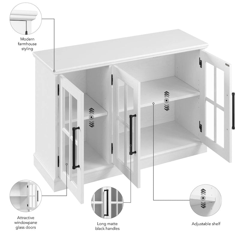 Westbrook 46W Sideboard Cabinet by Bush Furniture