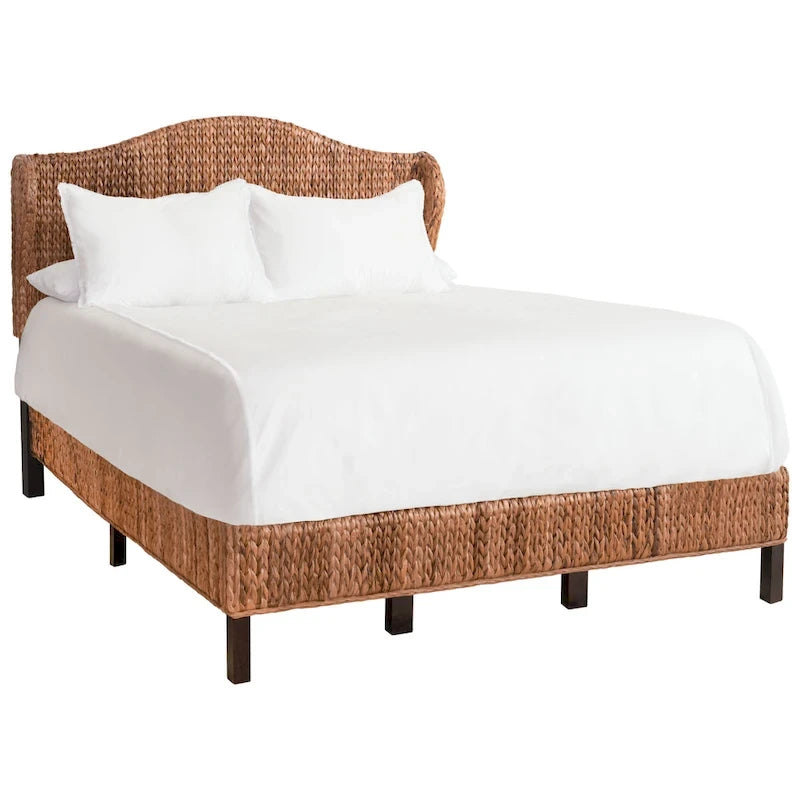 SAFAVIEH Regine Coastal Rattan Bed