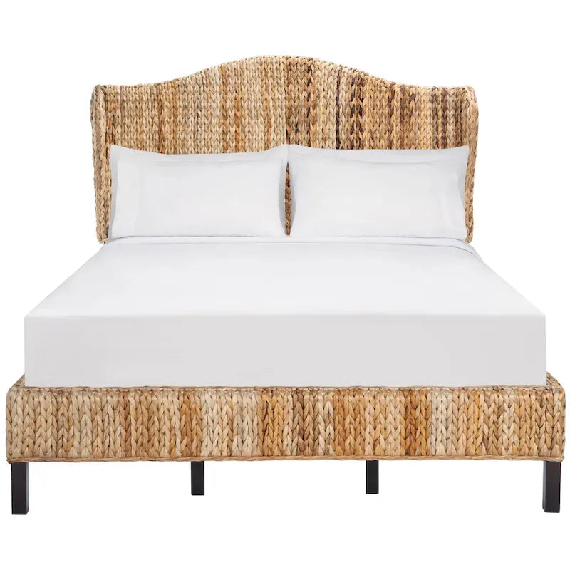 SAFAVIEH Regine Coastal Rattan Bed