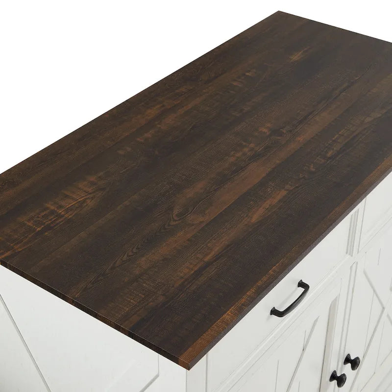 Crosley Clifton Kitchen Island - 23.63d x 47.75w x 36.25h