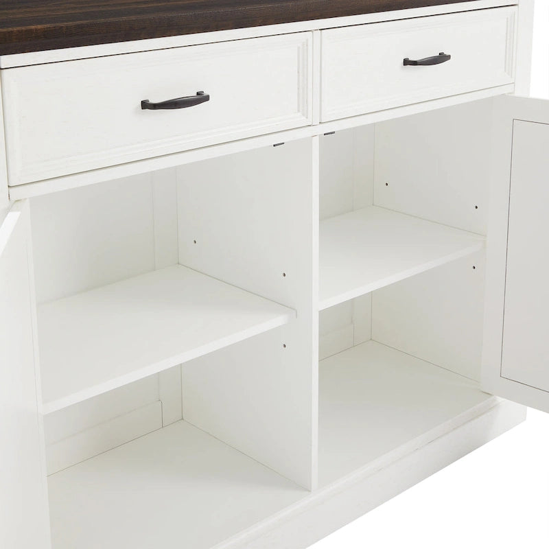 Crosley Clifton Kitchen Island - 23.63d x 47.75w x 36.25h