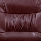 Upholstered Tufted Executive Reception Chair with Padded Arms - 23.25W x 26D x 36H