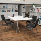 4 Pack Heavy Duty Stack Chair - 21D x 19.75W x 31.25H