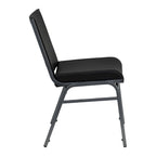 4 Pack Heavy Duty Stack Chair - 21D x 19.75W x 31.25H