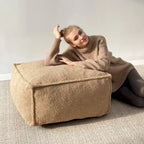 28x 28 Bean Bag Chair Couch Ottoman Pouf for Living Room