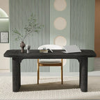 Modern 63 Executive Computer Desk for Home Office, Simple Rectangular Writing Table for Study Room Bedroom