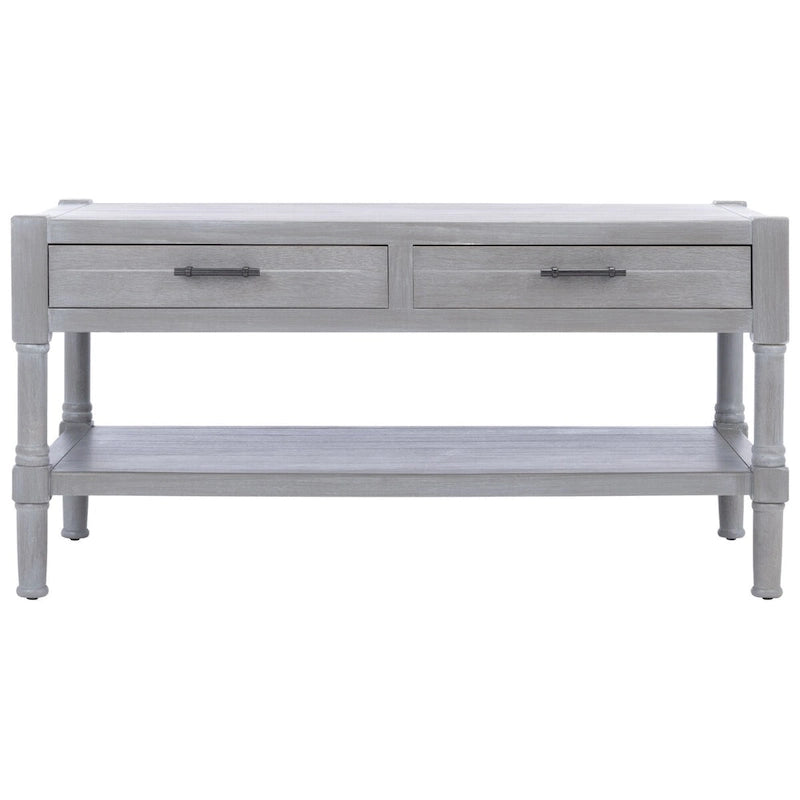 SAFAVIEH Alene 2-Drawer Bottom Shelf Coffee Table - 37.8 W x 19 L x 19 H - 38Wx19Dx19H