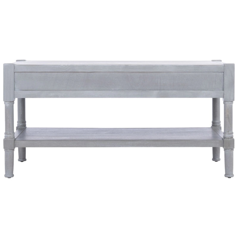 SAFAVIEH Alene 2-Drawer Bottom Shelf Coffee Table - 37.8 W x 19 L x 19 H - 38Wx19Dx19H