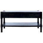 SAFAVIEH Alene 2-Drawer Bottom Shelf Coffee Table - 37.8 W x 19 L x 19 H - 38Wx19Dx19H