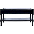 SAFAVIEH Alene 2-Drawer Bottom Shelf Coffee Table - 37.8 W x 19 L x 19 H - 38Wx19Dx19H