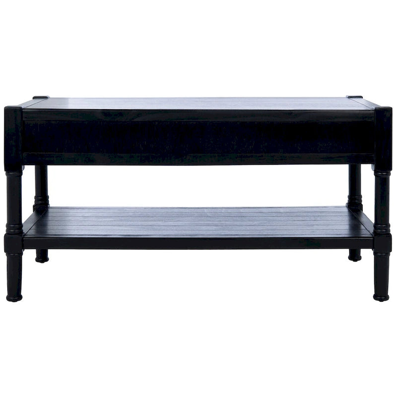 SAFAVIEH Alene 2-Drawer Bottom Shelf Coffee Table - 37.8 W x 19 L x 19 H - 38Wx19Dx19H