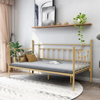 alazyhome Metal Daybed Frame Heavy Duty Sofa Bed Frame