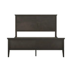 Solid Wood Platform Bed Frame with Headboard and Footboard