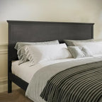 Solid Wood Platform Bed Frame with Headboard and Footboard