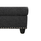 Alger 98-inch Wide Left Hand Facing Sofa with Chaise and Ottoman - 98W x 71D x 33H