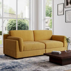 90 Corduroy Modular Sofa Reclining Sectional