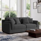 90 Corduroy Modular Sofa Reclining Sectional