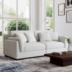 90 Corduroy Modular Sofa Reclining Sectional
