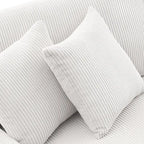 90 Corduroy Modular Sofa Reclining Sectional