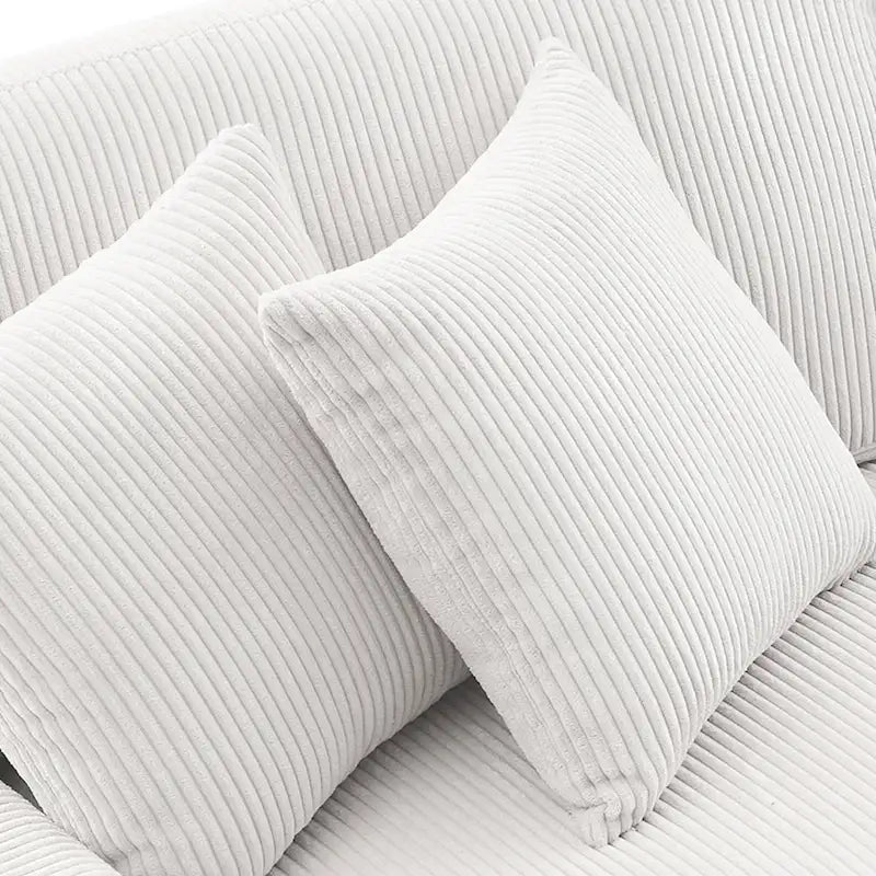 90 Corduroy Modular Sofa Reclining Sectional