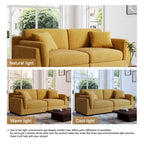 90 Corduroy Modular Sofa Reclining Sectional