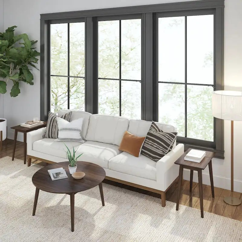 Plank and Beam Mid-Century Modern Coffee Table - 36