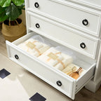Modern 6 Drawer Dresser, Dressers for Bedroom, Tall Chest of Drawers Closet Organizers & Storage Clothes