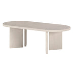 Alma 48 Wide Oval Coffee Table - 47.63 Wide