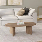 Alma 48 Wide Oval Coffee Table - 47.63 Wide