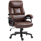 Vinsetto 400lbs Big and Tall Executive Office Chair, PU Leather Computer Desk Chair with Adjustable Height