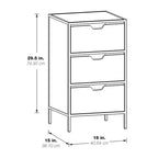 Freeport 3-Drawer Accent Storage