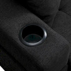 Sectional Sofa Living Room with L Shape Chaise Lounge and cup holder