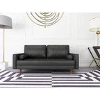 Aisha 70 Faux Leather Sofa