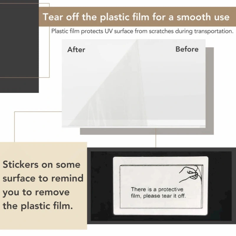 Exquisite High Gloss Coffee Table with 4 Golden Legs and 2 Small Drawers, 2-Tier Square Center Table for Living Room