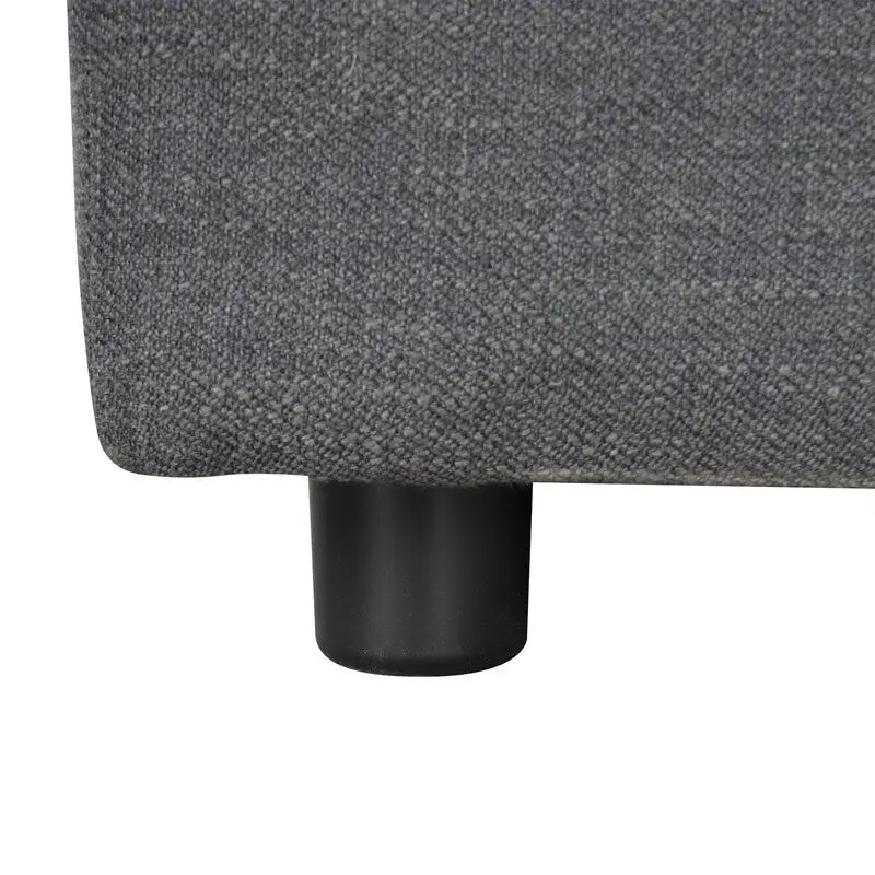 92.9W L-shaped Modular Sectional Sofa with Cushions and 3 Pillows