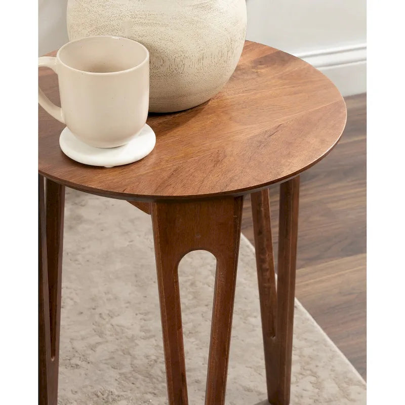 Kate and Laurel Kershaw Round Side Table