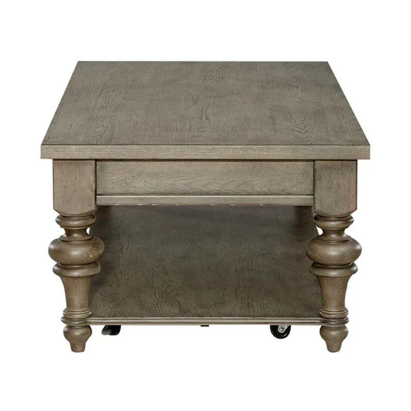 Americana Farmhouse Dusty Taupe 3 Piece Cocktail Table Set
