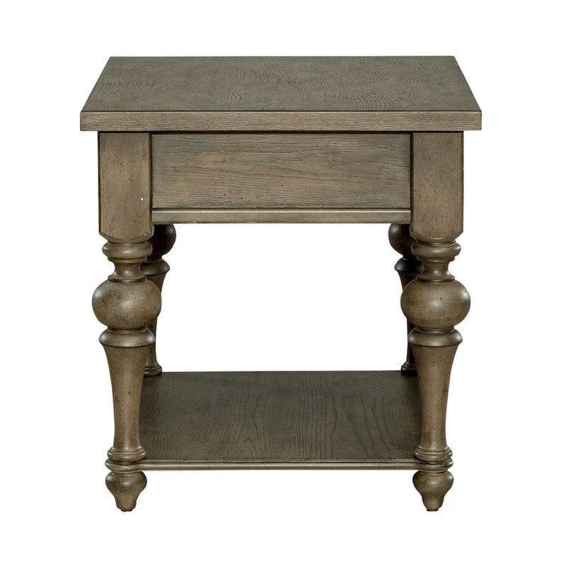 Americana Farmhouse Dusty Taupe 3 Piece Cocktail Table Set