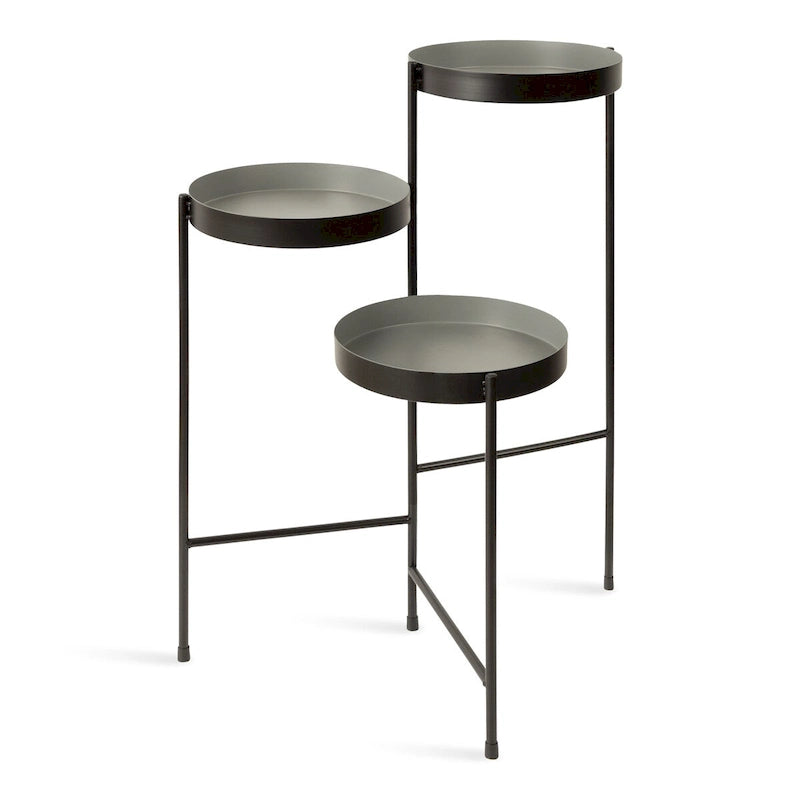 Kate and Laurel Finn Metal 3-tier Modern Plant Stand - 16x21x30