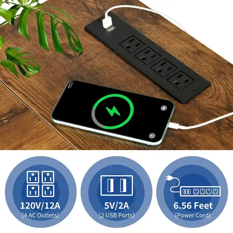 Moasis 55 Reversible L Shaped Desk with Storage Shelves Corner Computer Gaming Desk