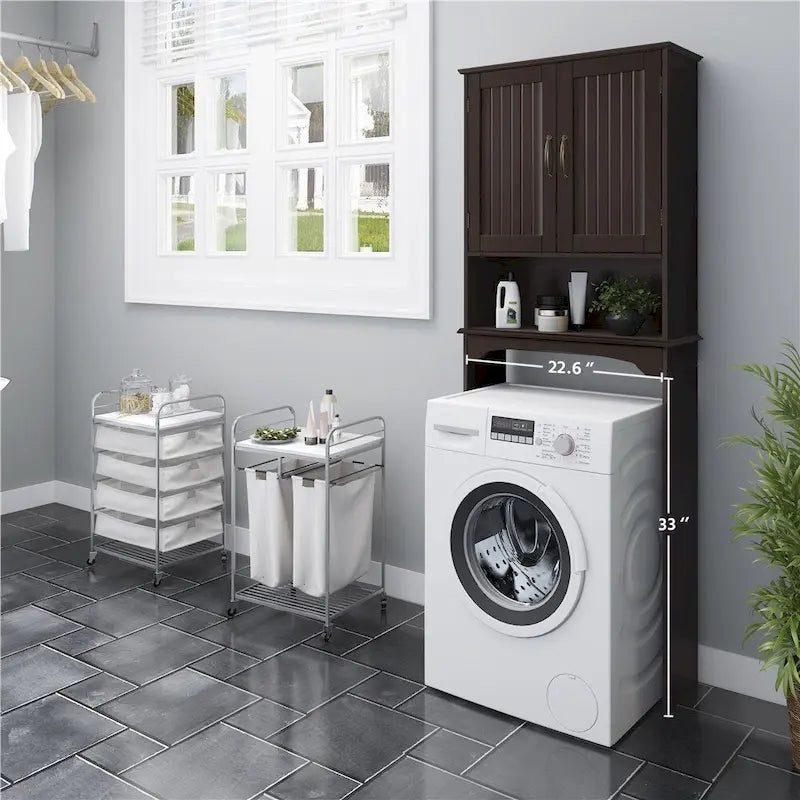 Yaheetech Bathroom Space Saving Organizer Over-the -Toilet