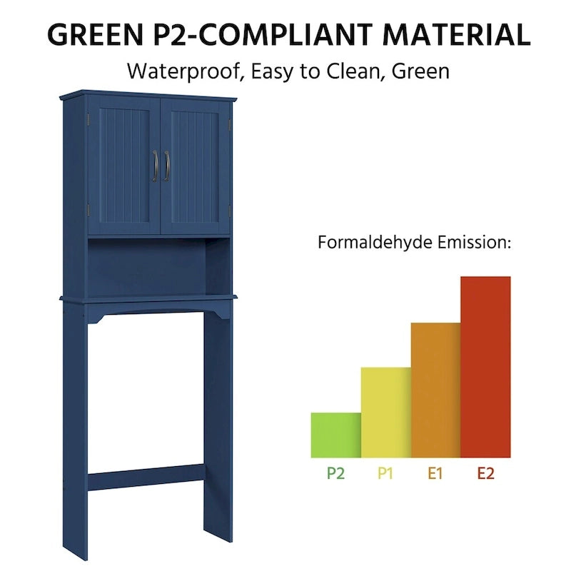 Yaheetech Bathroom Space Saving Organizer Over-the -Toilet