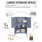 Yaheetech Bathroom Space Saving Organizer Over-the -Toilet